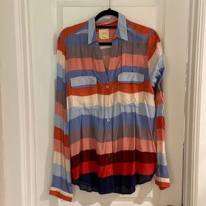 Womens Anthropologie Maeve blouse